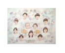 ふんわりタッチの水彩似顔絵をお描きします お祝いや記念日に！世界に一つだけのプレゼント☆A3サイズ イメージ7