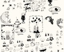 美大卒がフリー素材やイラストを描きます クライアント様の好きなイラストを形にします！ イメージ6
