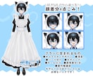 コスパ最強！高品質VTuberモデル制作します あなたの理想がぎゅっと詰まったモデルをプロが制作します！ イメージ2