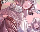 7月までお得価格/商用OK美少女イラスト描きます 美少女イラストならお任せください！全力で期待に応えます！ イメージ7