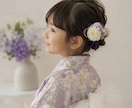 オーダーメイドでお子様用ヘアクリップを創ります 七五三、結婚式の参列、ママとおそろいのヘアクリップ イメージ5