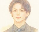 水彩タッチでふんわり優しい似顔絵を制作します 記念日、プレゼント、アイコンなどに イメージ2