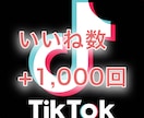 TikTok再生数+100,000回～増加します いいね数+1,000回！保存・共有+100回！一気にセット！ イメージ3