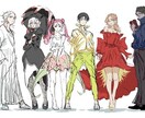 個性と魅力が溢れたキャラデザをします 歌い手、配信活動始めたての方でも大歓迎✨️ イメージ3