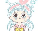 ゆるふわで可愛いく描きます 色々なニーズに合わせて対応します！心を込めて イメージ2