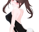 キュートからクールなものまで！イラスト描きます 可愛いキャラから暗めの雰囲気まで様々な描写可能！ イメージ5