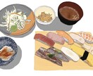 シズル感のある食べ物を描きます お写真をもとにリアルで温かみのあるイラストを作成します☆ イメージ5