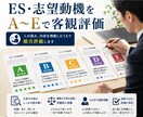 ES・志望動機をA〜Eで客観評価します 本当に「自分の言葉」になっていますか？文章の中身を見極めます イメージ1