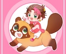 可愛いイラスト制作します 表情豊かなキャラクターのイラストをお描きします！ イメージ4