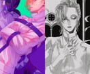 新規様10％オフ）アイコン・一枚絵などお描きします 曖昧なイメージを形にするお手伝いも致します。 イメージ1