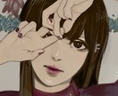 オシャレなイラスト描きます SNS、ブログのアイコンやヘッダー、挿絵、表紙など！ イメージ1