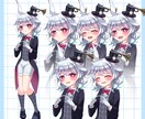 魅力あふれる立ち絵+キャラデザ制作致します イラコン複数受賞歴のあるイラストレーターが丁寧に制作致します イメージ2