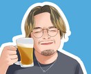 SNSに使えるアイコンを描きます 厚塗り風で少しリアルなイラストです！ イメージ1