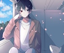 かっこいい雰囲気でハッキリしたイラストを描きます アイコンや1枚絵、立ち絵、動画のサムネイルが欲しい方へ！ イメージ10