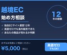 越境EC歴12年の経験で海外販売の始め方を教えます 英語ゼロ・未経験でも大丈夫。あなたに合った始め方を提案 イメージ1