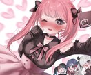 価格見直し！サムネ・動画映えイラスト等描きます 企業所属VTuber様サムネ採用、等身大パネル作成経験あり！ イメージ4