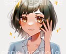 SNS全般使用可！透明感のあるアイコン描きます 動画のサムネイル、似顔絵まで受付中！学生さんもお気軽に！ イメージ2