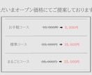 一人一人に合った理想を可視化しご提案します ３プランからお選びいただけます イメージ8