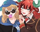 ラフな漫画イラスト・カラーイラスト承ります 使用用途自由！（※著作権付与はご相談） イメージ3