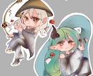 アイコン、ヘッダー画像、キャラデザ作成します アニメイラストのようなイラストを描きます♪ イメージ2