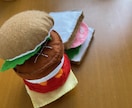 フェルトおもちゃ作ります フェルトのハンバーガーとサンドイッチ、果物製作します イメージ1