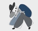 デフォルメキャラのSNSアイコンを描きます カートゥン調のキャッチーなイラストで目を引く！ イメージ4