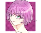 かっこかわいい女の子のイラストを描きます 商用利用◎、ツイッターやインスタグラムなどのアイコンなど イメージ1