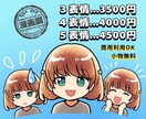 ミニキャラ表情アイコン３種類描きます 使いやすい表情セット。ブログ、YouTube、配信アプリに。 イメージ1