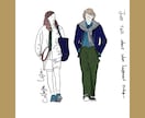線画でイラスト描きます ニュアンス英語を含んだ線画描きます イメージ7