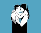 オシャレでカッコいいイラスト、似顔絵描きます 挿絵、似顔絵などイラストにお困りのあなたへ イメージ1