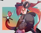 かっこいいから可愛いまで様々なイラストを制作します 商用利用・二次利用可能！無料で絵柄の指定可能！ イメージ2