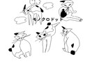 動物のアイコン、LINEスタンプをかきます ちょっと不思議な可愛いタッチの動物を描きます♪ イメージ5