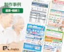 シニア向けチラシ作成・フライヤーをデザインします 終活資格保持｜チラシ・DM・新聞広告までシニア販促を一括対応 イメージ4