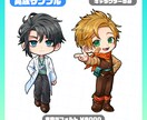描き込み多めのデフォルメイラスト制作いたします 動画やゲーム、グッズイラストにいかがでしょうか イメージ2