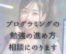 プログラミングの勉強の進め方の相談にのります プログラミングスクールに入るか迷っている方の相談にのります イメージ1