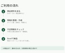 ECの商品登録用データを整理します 説明文作成・情報整理・不足チェックまで対応 イメージ3