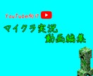 マイクラ実況の編集します 生声で動画は撮ってみたいけど編集は…という方へ イメージ1