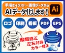 ロゴをトレースしてAIデータ化します スピードAI納品！ロゴのアウトラインデータをお作りします。 イメージ1
