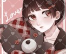 SNS用のアイコンイラスト作成します SNS等で使えるアイコンイラスト(顔メイン)を作成します。 イメージ3