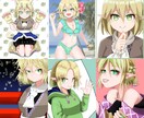 アイコン、立ち絵、三面図までキャライラスト描きます オリジナルから版権まで、あなた好みのキャライラスト描きます イメージ7