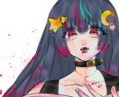 最短1日でアイコン・イラストお描き致します 仄暗いイラストからキュートなイラストまで！ イメージ9
