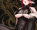 VTuber、オリキャラ等イラスト作成します アイコン作成バストアップイラスト作成 イメージ1