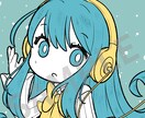 SNSのゆるいアイコン描きます 追加料金一切なし、最短当日お渡し可能です。 イメージ1