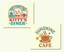 心くすぐる＊ちょっぴりレトロなロゴをお作りします 小さなお店や作家さんの“らしさ”を大切に。 イメージ2