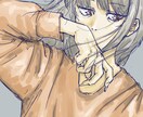 サムネイル等のイラストを描きます アンニュイな感じが好きです。精一杯頑張ります。 イメージ4