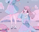 儚いサムネイルお描きします 独自の世界観でmvや配信用のイラスト制作 イメージ2