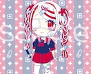 かわいいミニキャラアイコン描きます 商用利用可！背景透過verと背景付きのセットで提供します！ イメージ4