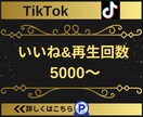 TikTokのいいね＆再生回数を5000増やします 【実績3150件以上】TikTokのいいね＆再生回数増加 イメージ4