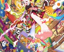背景ありのアニメ調一枚イラストを制作いたします 商業利用可能！MVイラスト、キービジュアル、書籍、動画用など イメージ2