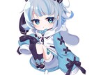 ミニキャラです配信やアイコンなどにも使えます ミニキャラ主に男性女性のミニキャラデフォルメの作成 イメージ4